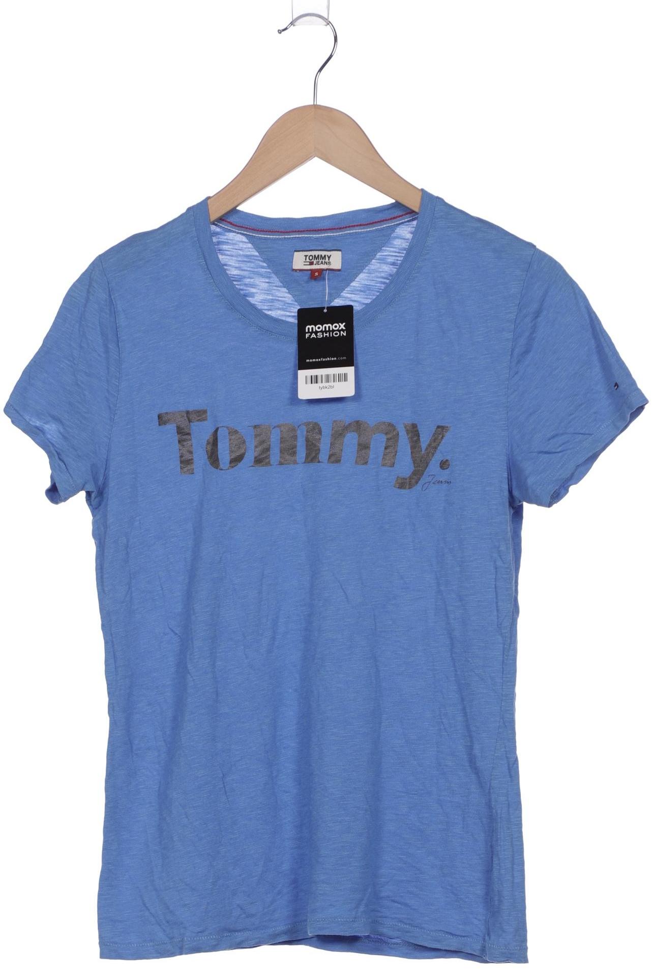 

Tommy Jeans Damen T-Shirt, blau, Gr. 36