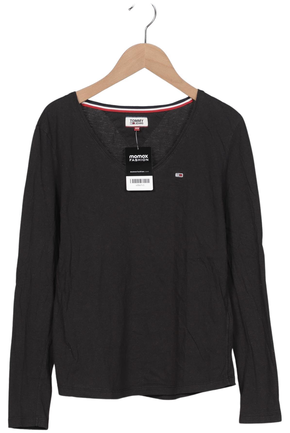 

Tommy Jeans Damen Langarmshirt, grau, Gr. 34