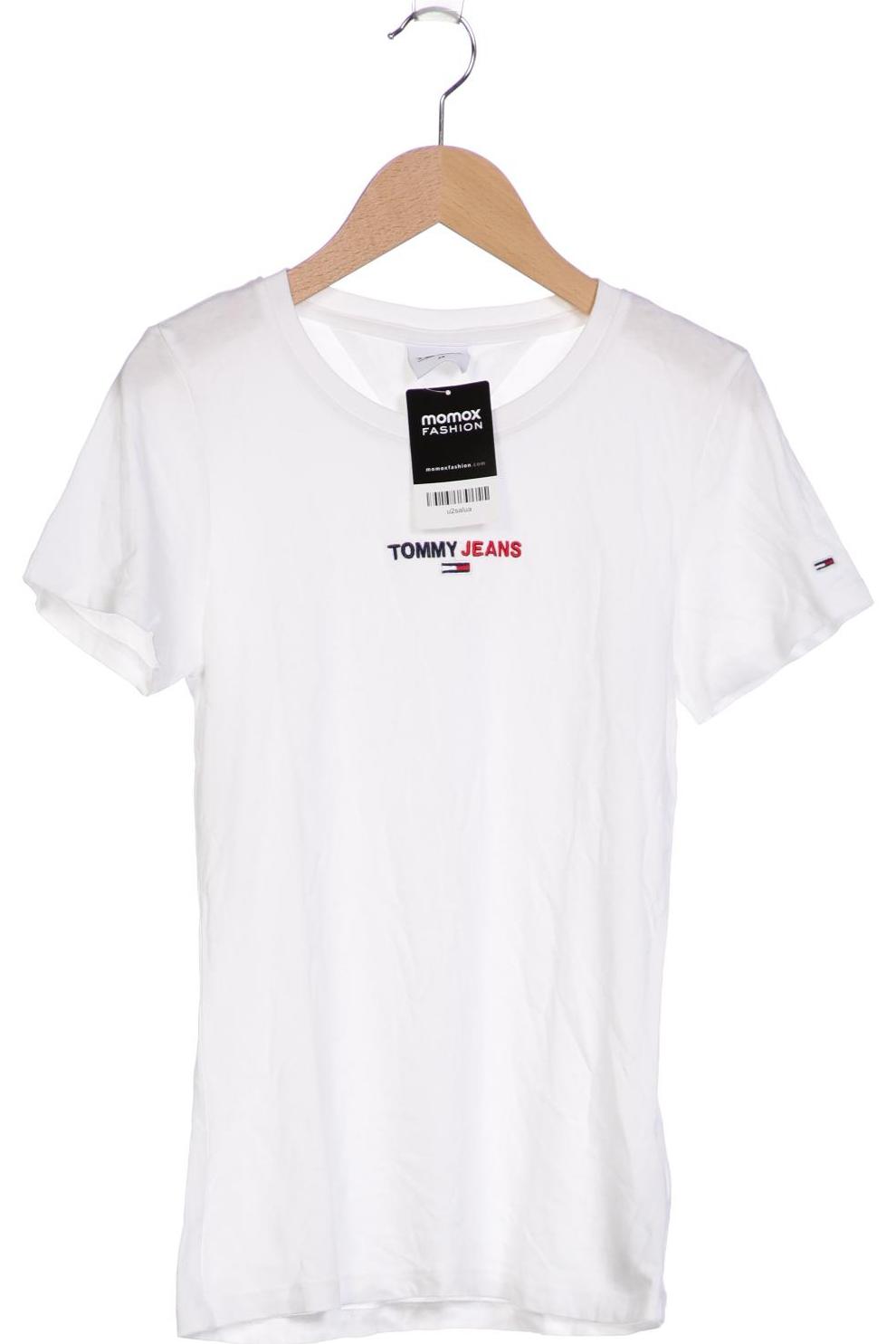 

Tommy Jeans Damen T-Shirt, weiß, Gr. 34