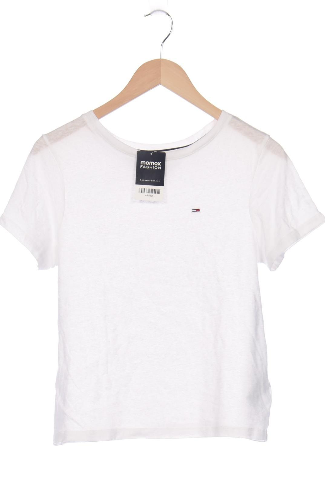 

Tommy Jeans Damen T-Shirt, weiß, Gr. 36