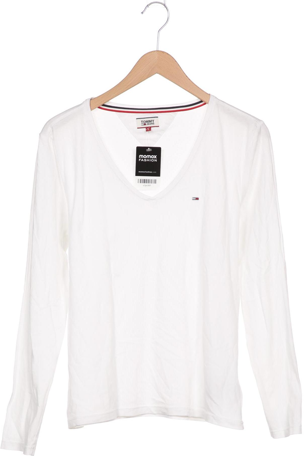 

Tommy Jeans Damen Langarmshirt, weiß