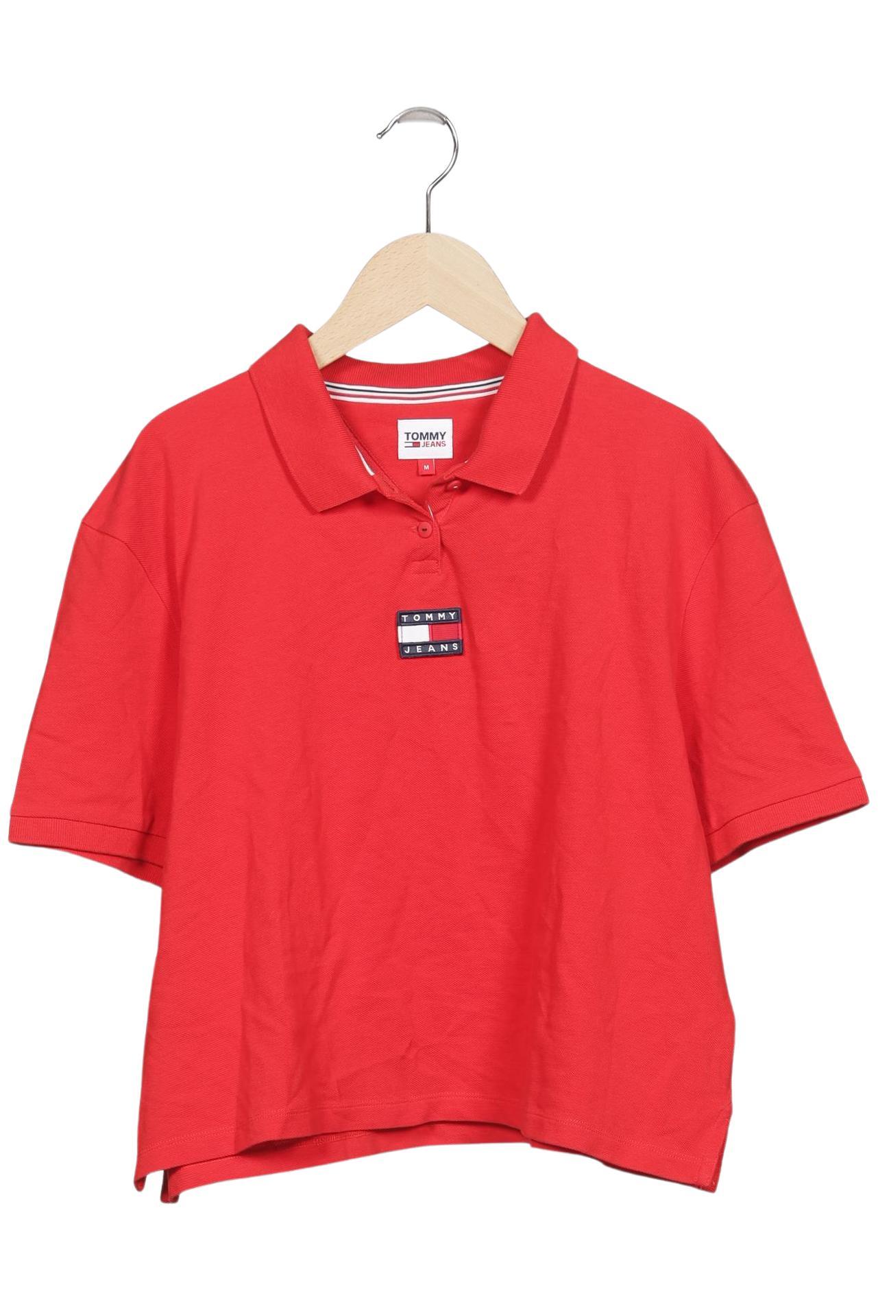 

Tommy Jeans Damen Poloshirt, rot, Gr. 38