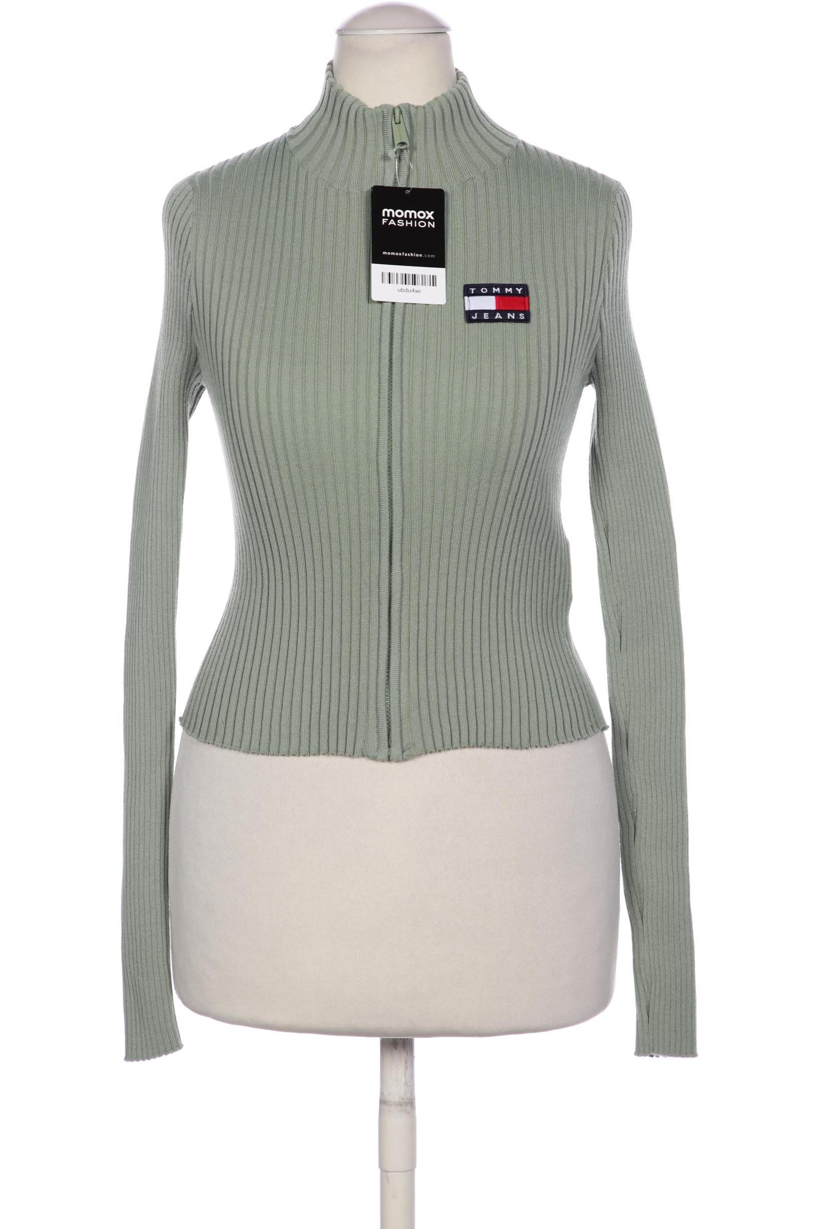 

Tommy Jeans Damen Strickjacke, grün, Gr. 34