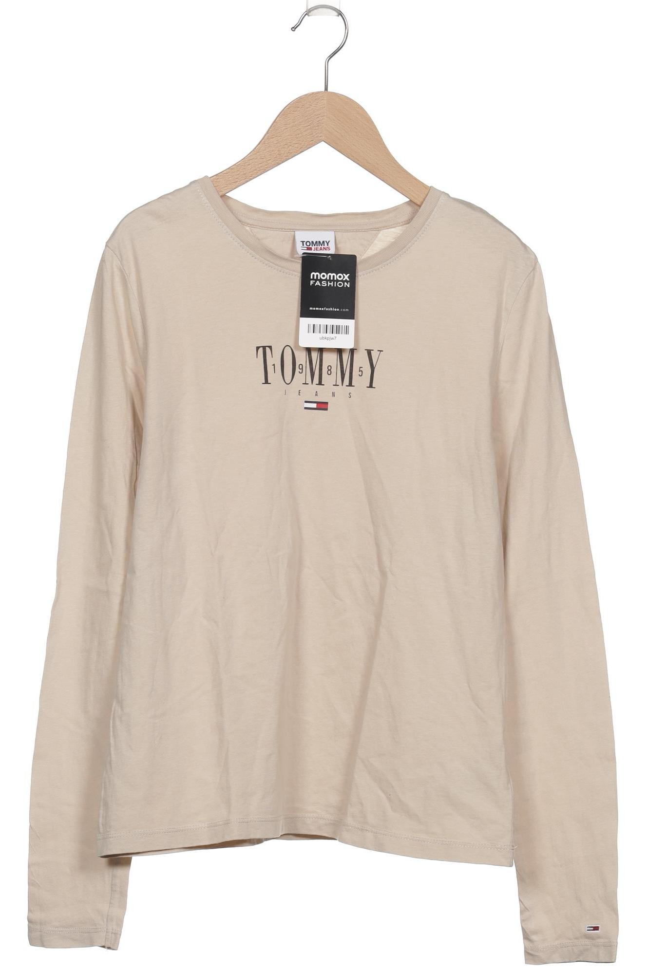 

Tommy Jeans Damen Langarmshirt, beige, Gr. 38