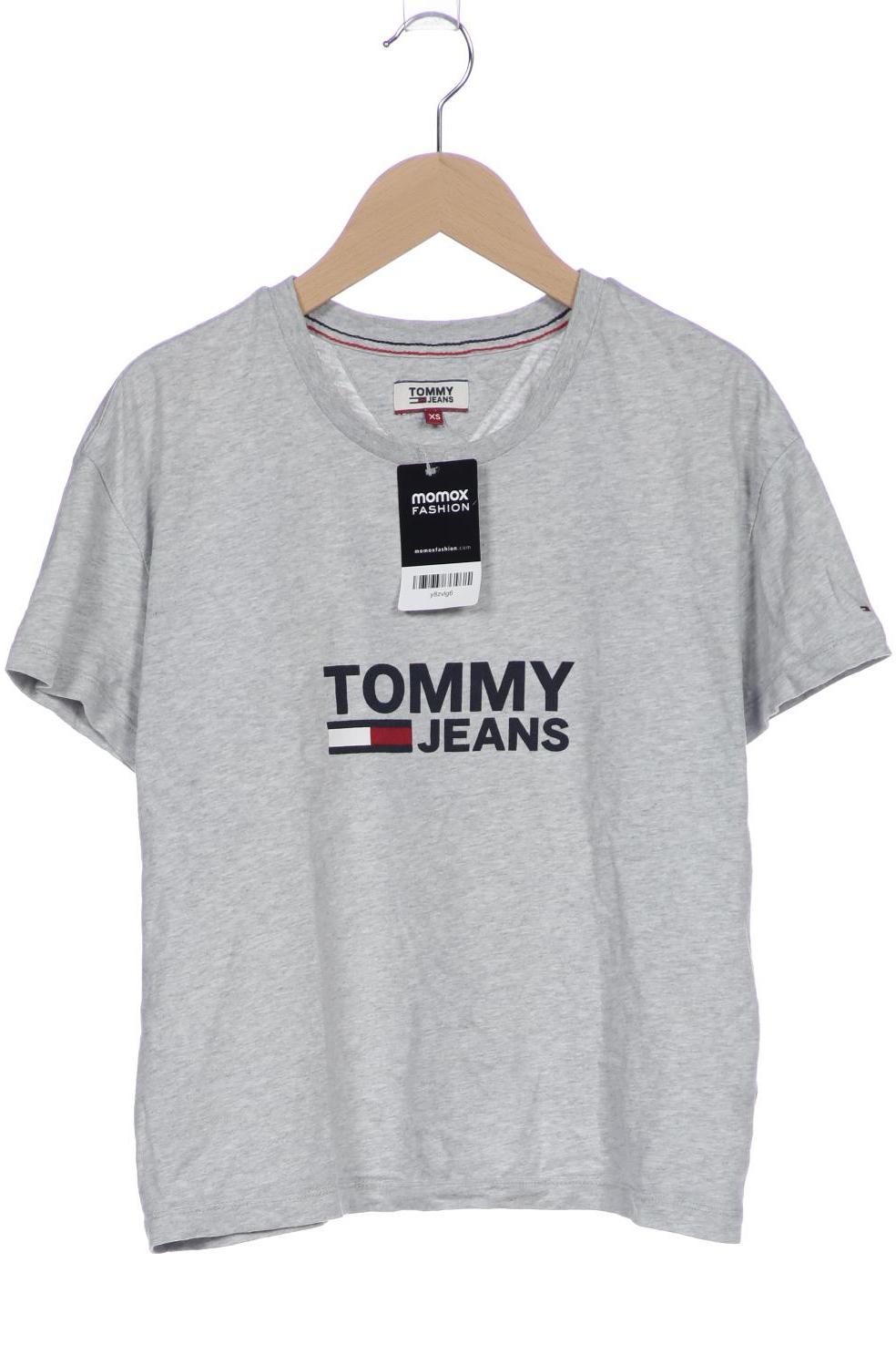 

Tommy Jeans Damen T-Shirt, grau, Gr. 34