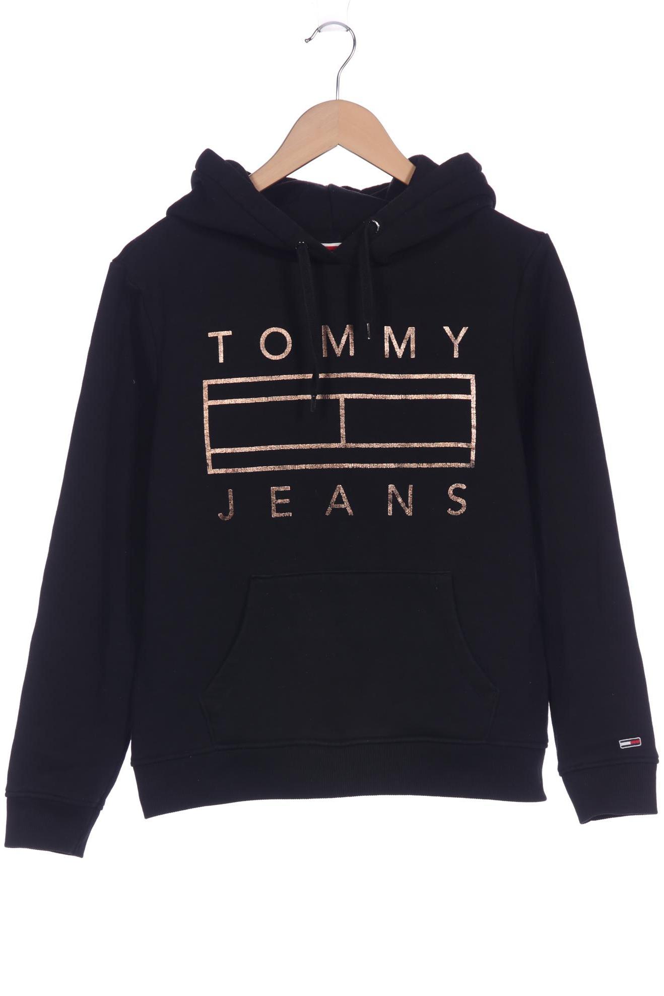 

Tommy Jeans Damen Kapuzenpullover, schwarz, Gr. 38