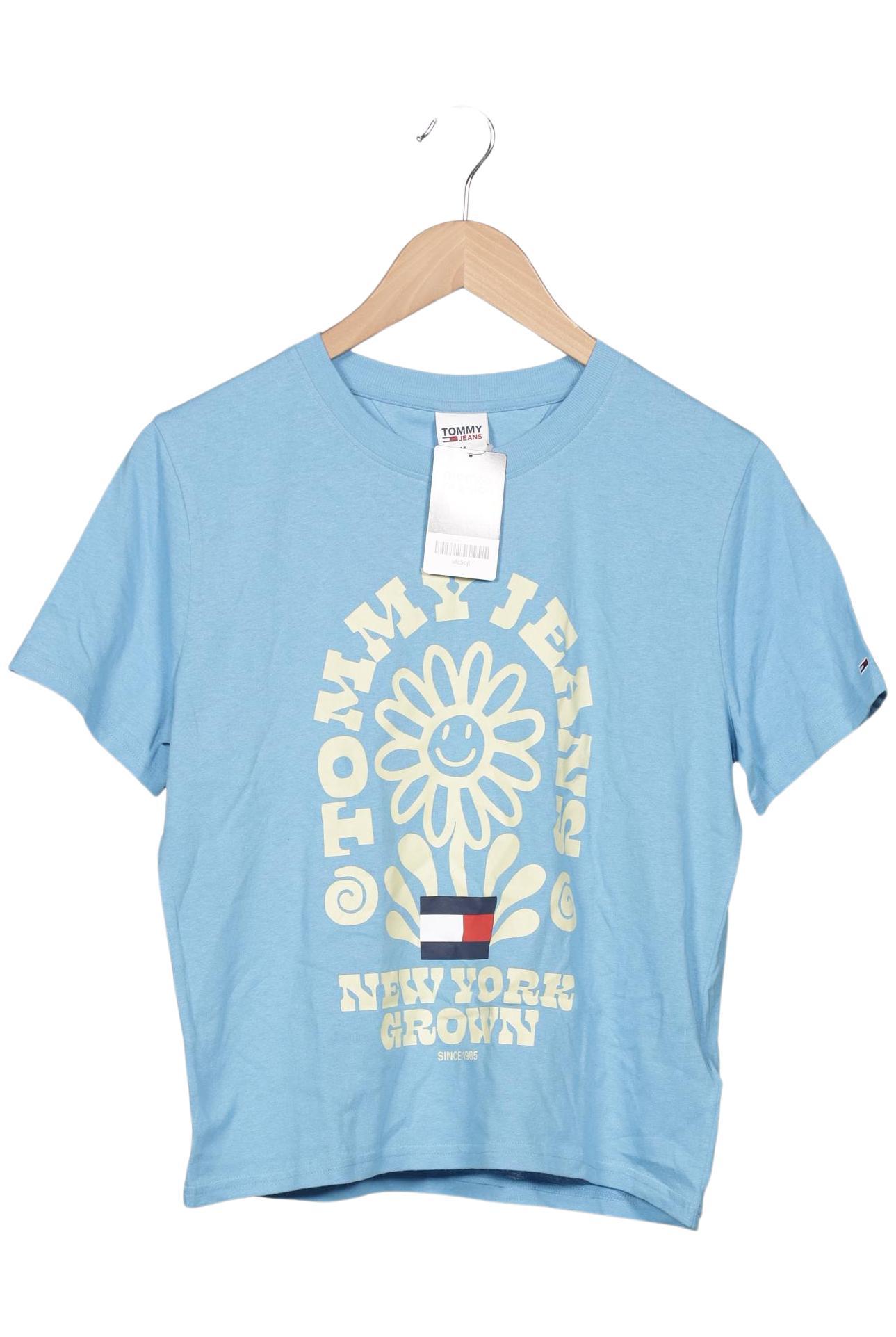 

Tommy Jeans Damen T-Shirt, blau, Gr. 38