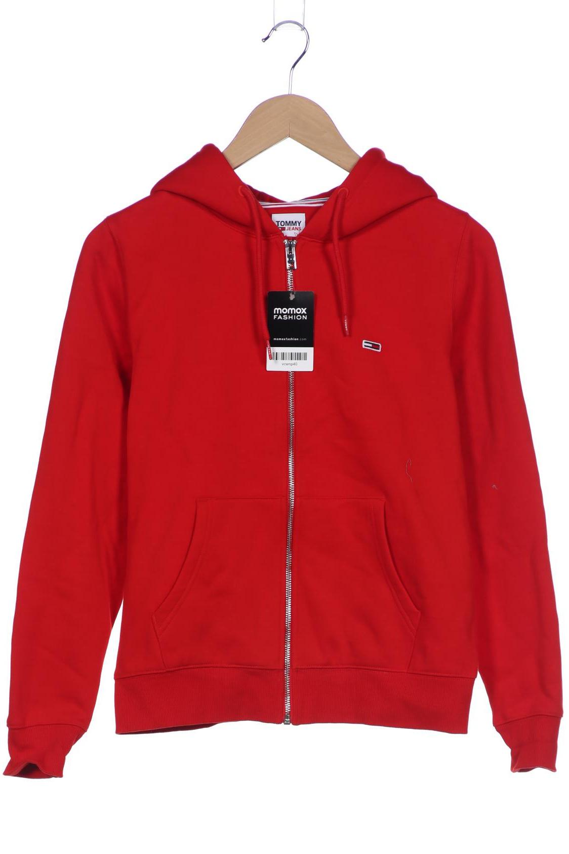 

Tommy Jeans Damen Kapuzenpullover, rot, Gr. 36