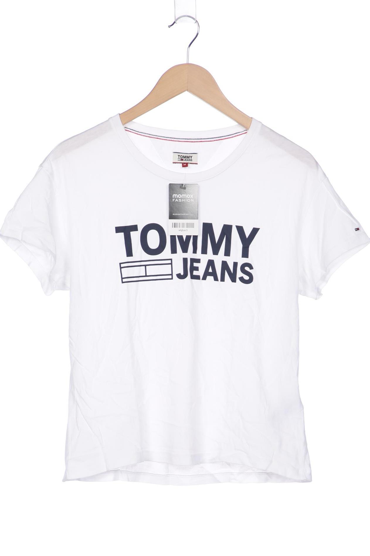 

Tommy Jeans Damen T-Shirt, weiß, Gr. 38