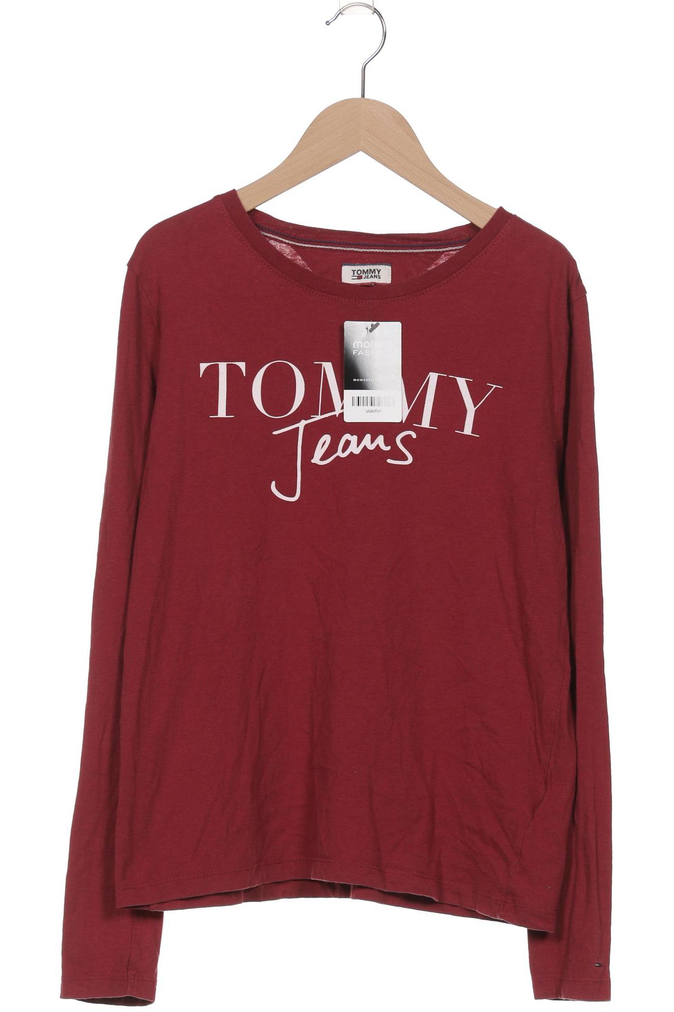 

Tommy Jeans Damen Langarmshirt, bordeaux, Gr. 38