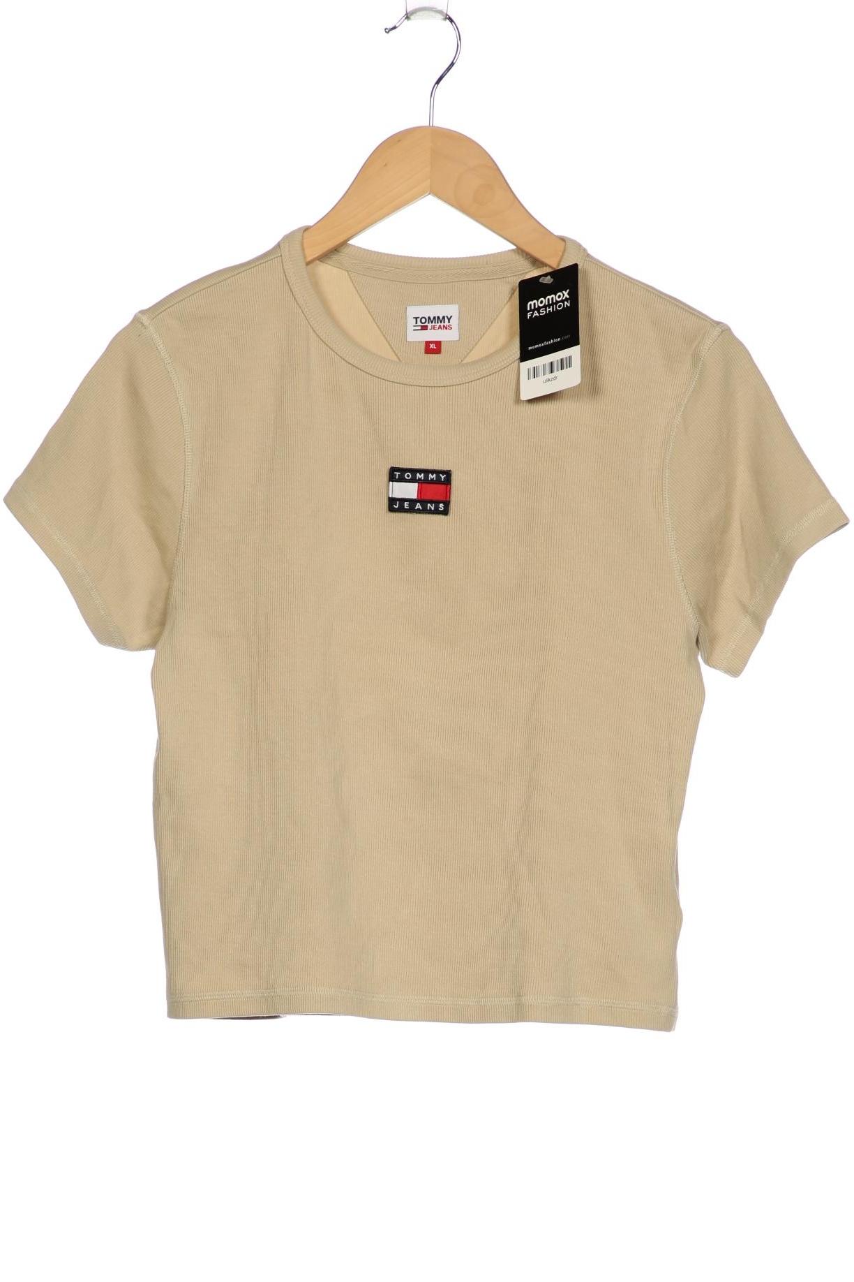 

Tommy Jeans Damen T-Shirt, beige, Gr. 44