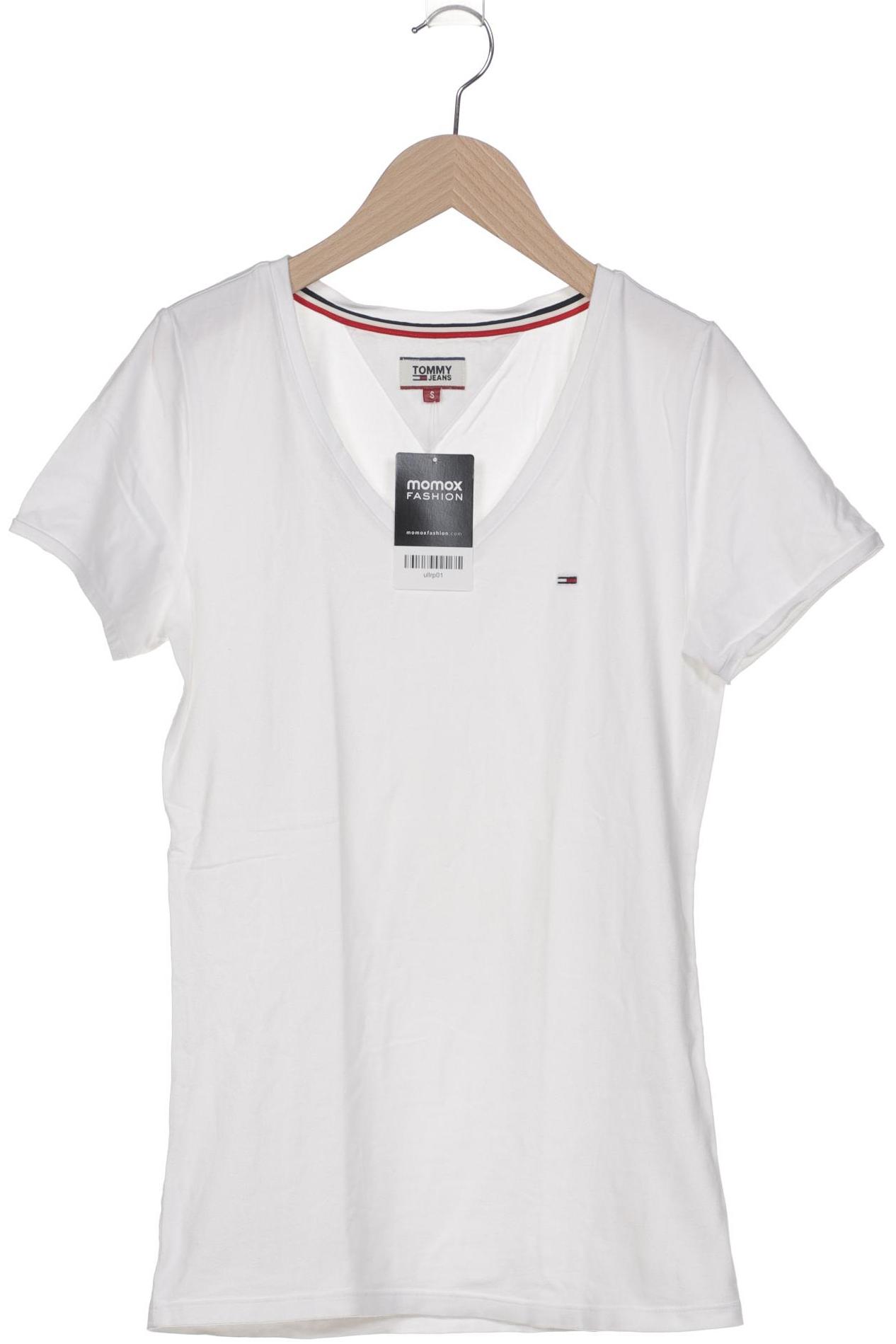 

Tommy Jeans Damen T-Shirt, weiß, Gr. 36