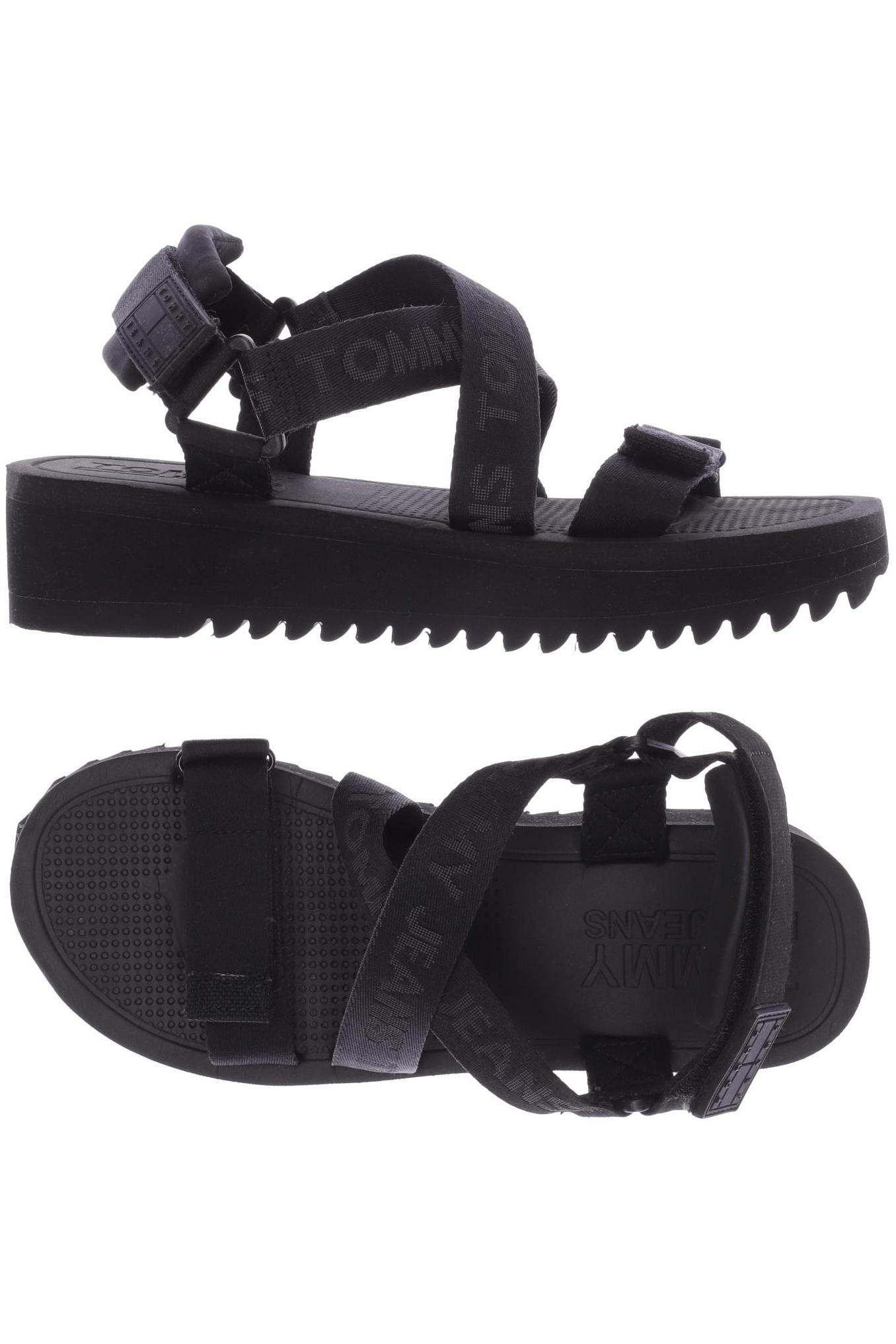 

Tommy Jeans Damen Sandale, schwarz