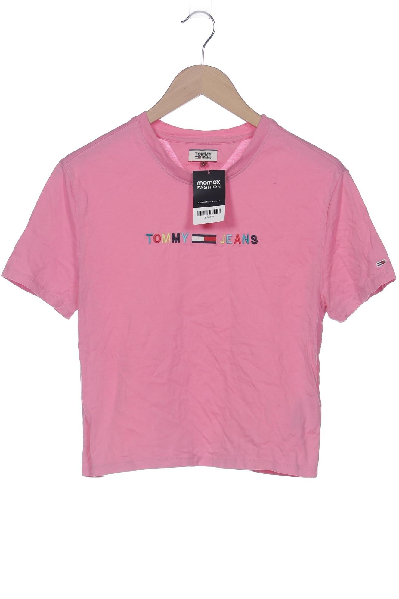 

Tommy Jeans Damen T-Shirt, pink, Gr. 36