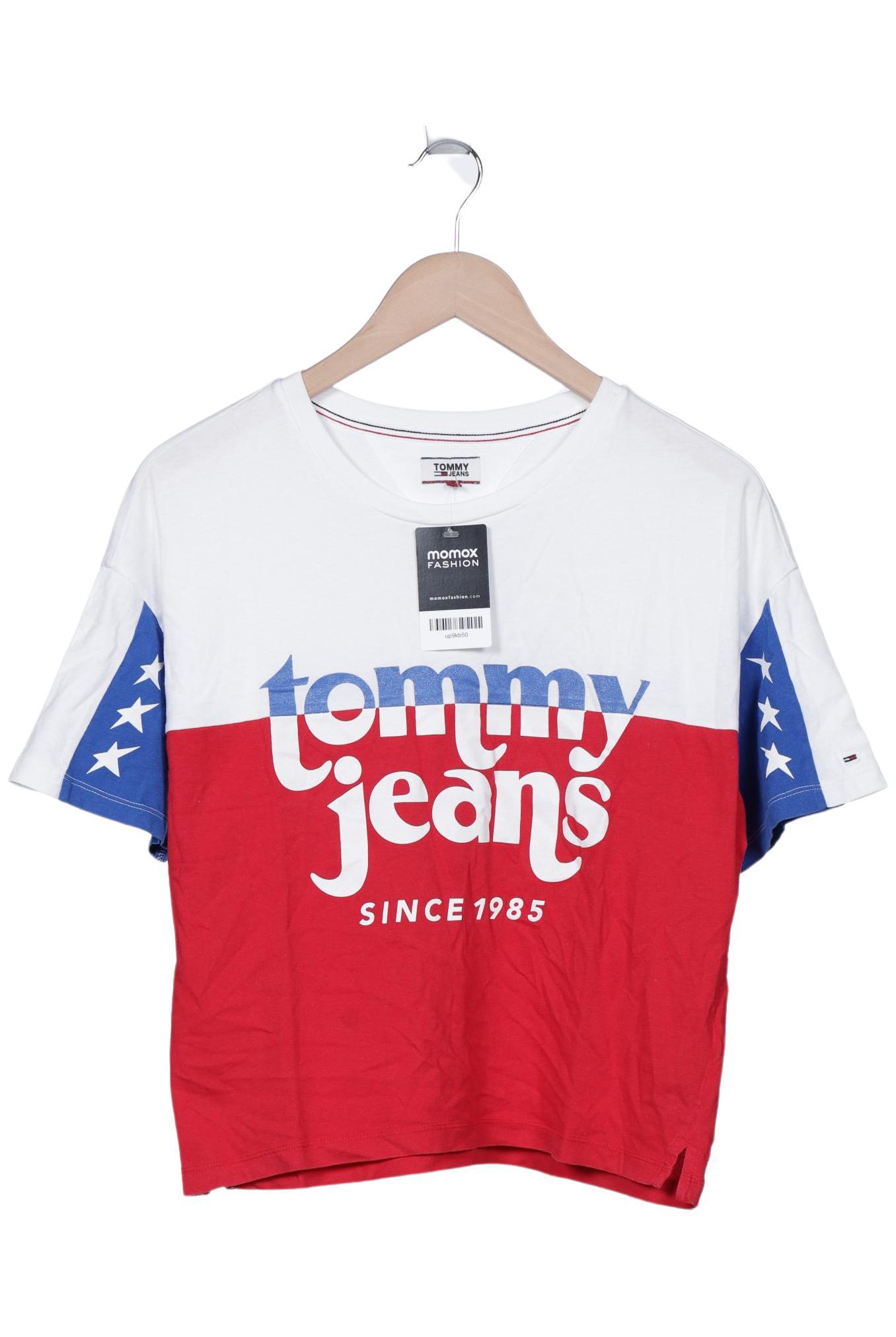

Tommy Jeans Damen T-Shirt, mehrfarbig, Gr. 36