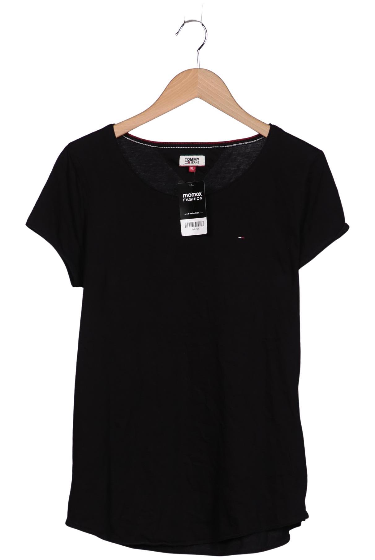 

Tommy Jeans Damen T-Shirt, schwarz, Gr. 44