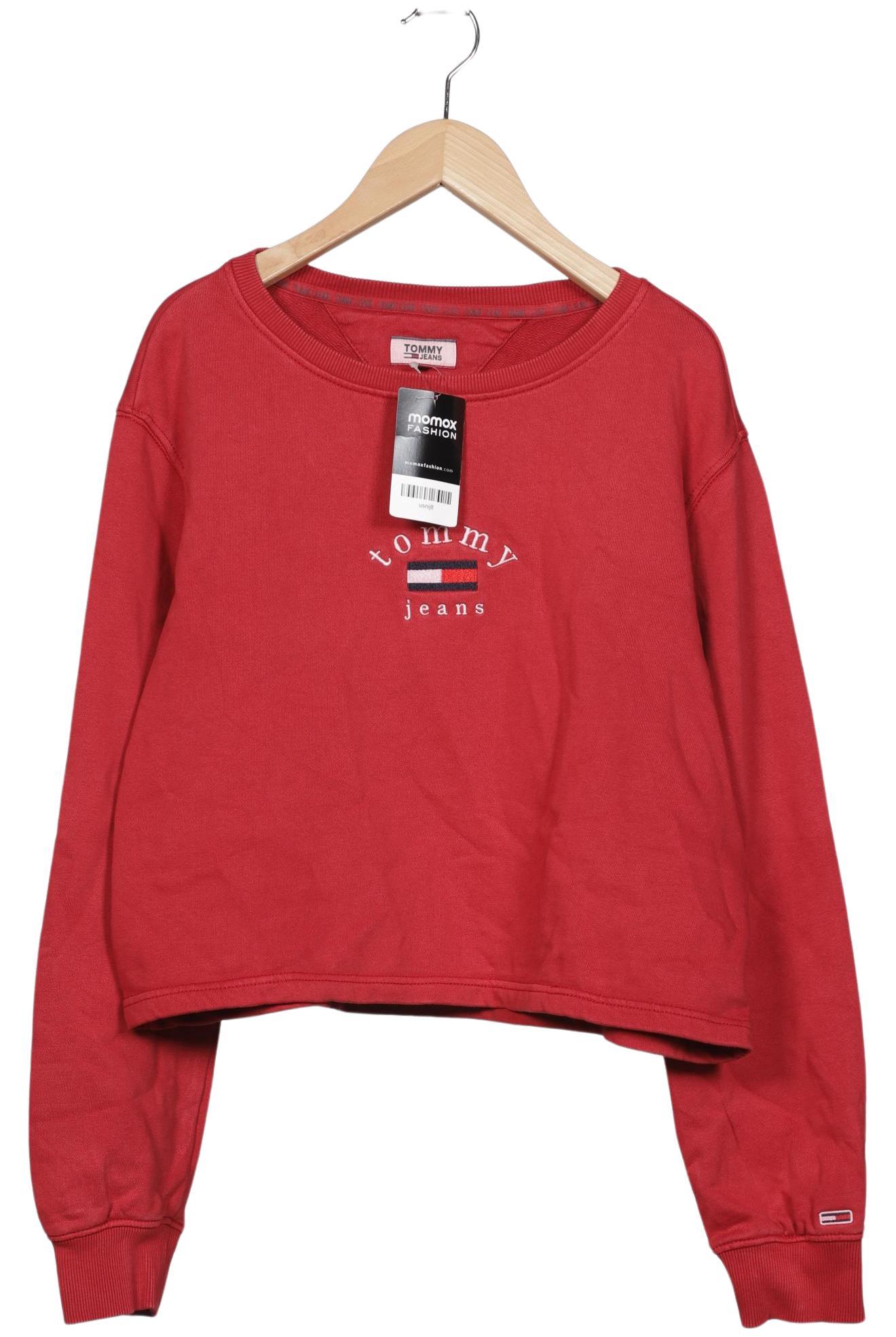 

Tommy Jeans Damen Sweatshirt, rot, Gr. 36