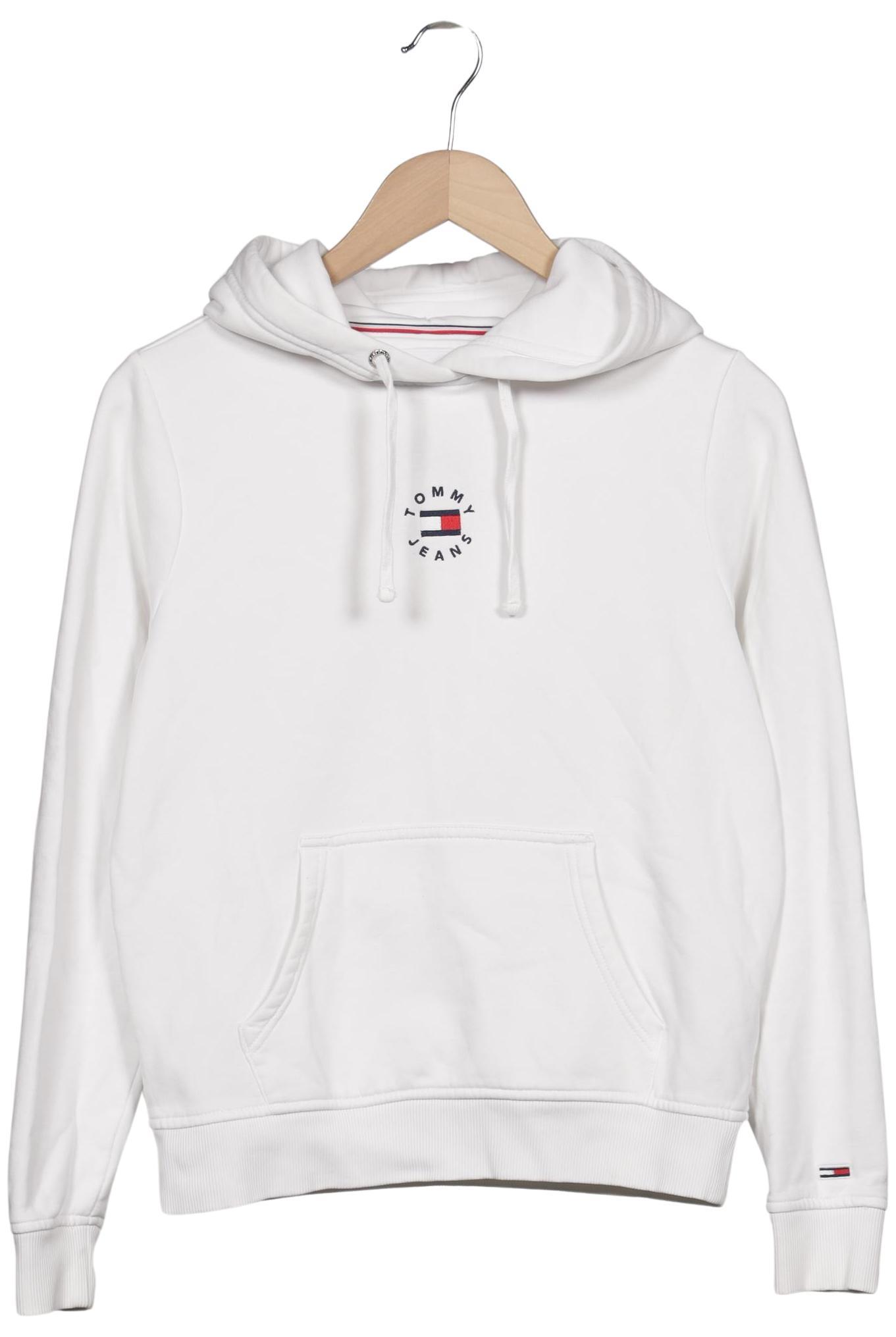 

Tommy Jeans Damen Kapuzenpullover, weiß, Gr. 34