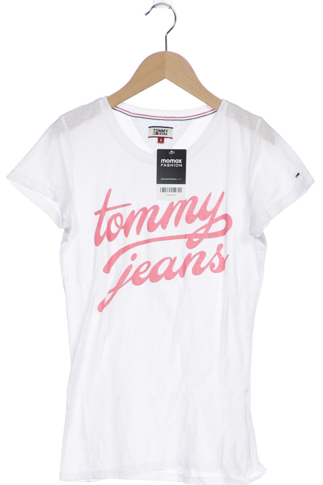 

Tommy Jeans Damen T-Shirt, weiß, Gr. 36