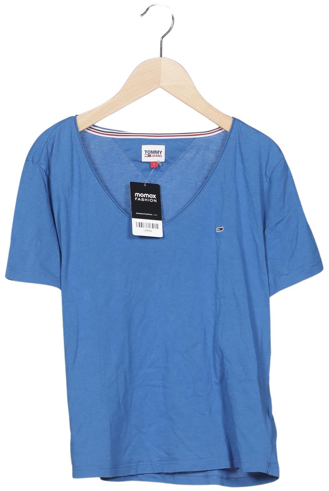 

Tommy Jeans Damen T-Shirt, blau, Gr. 42