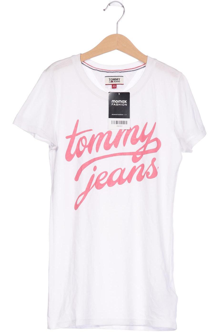 

Tommy Jeans Damen T-Shirt, weiß, Gr. 34