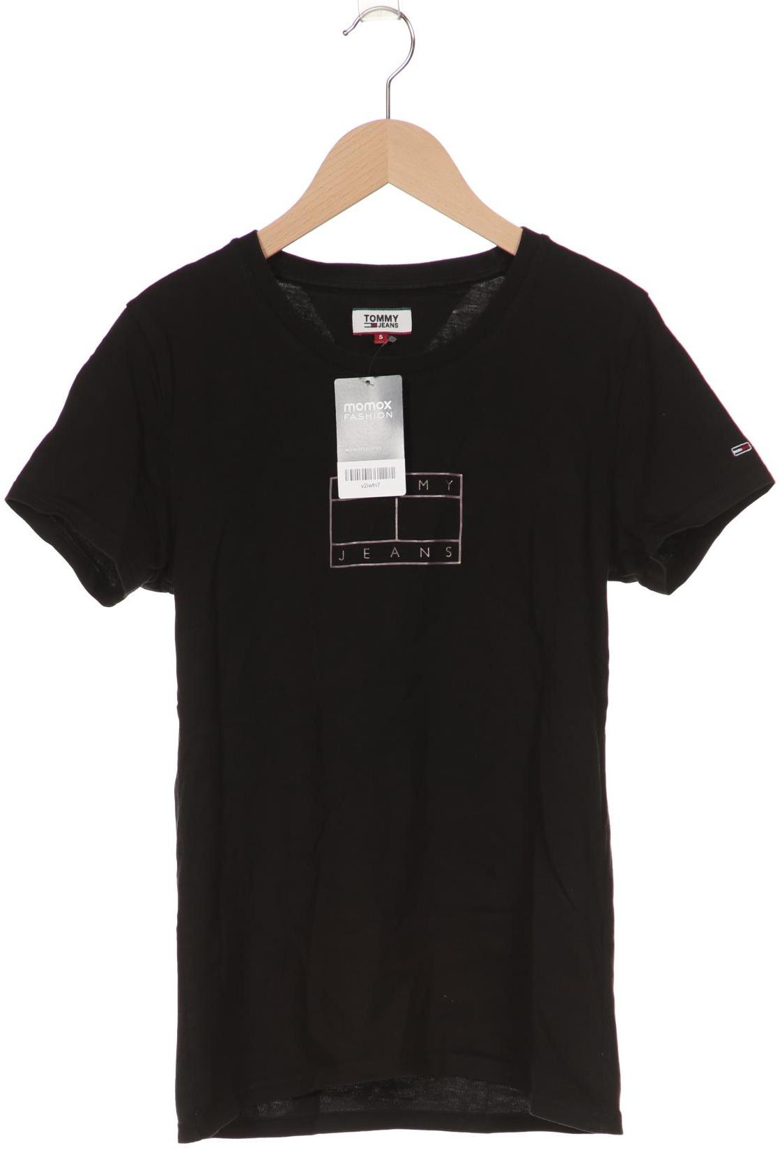 

Tommy Jeans Damen T-Shirt, schwarz, Gr. 36