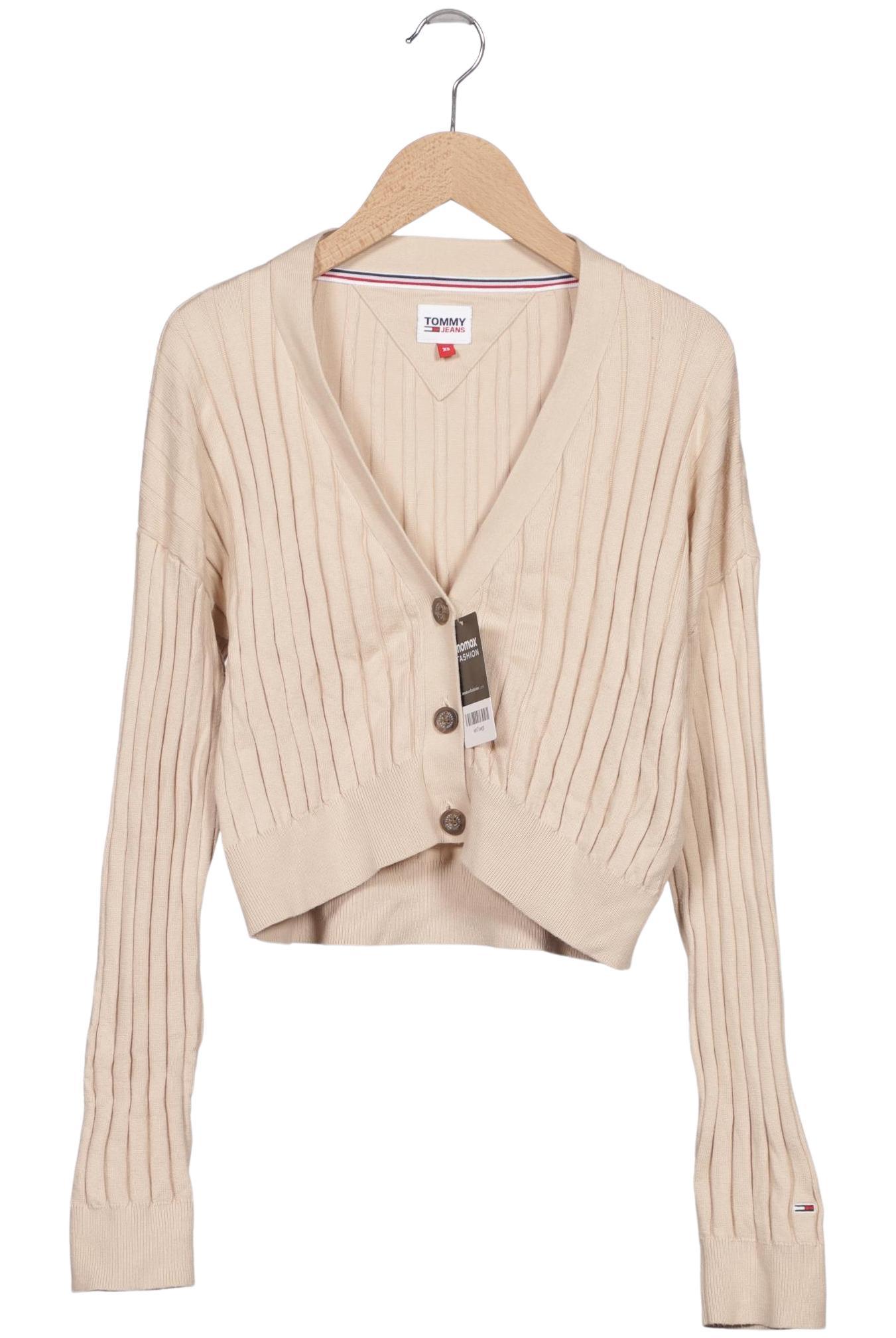 

Tommy Jeans Damen Strickjacke, beige, Gr. 34