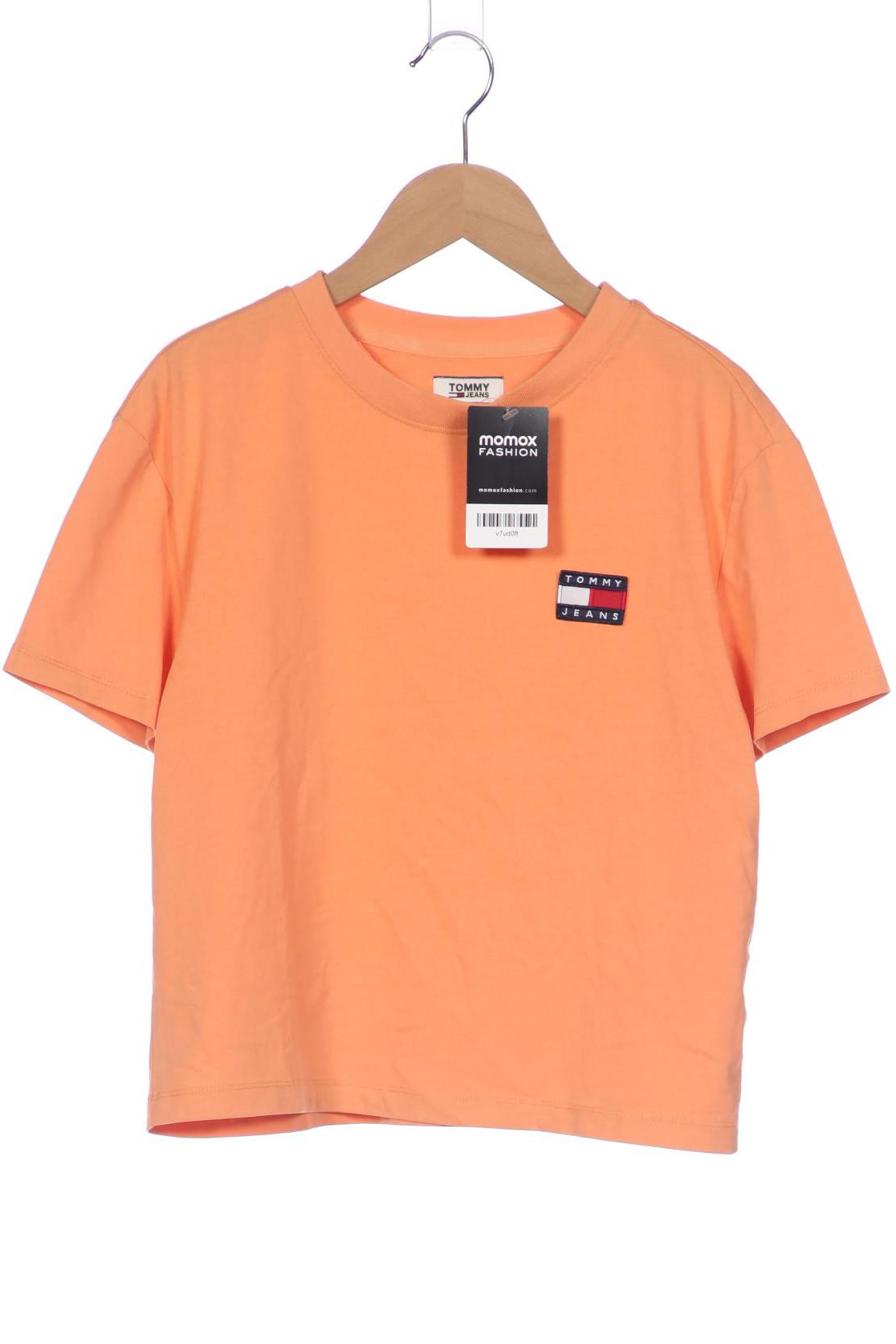 

Tommy Jeans Damen T-Shirt, orange, Gr. 36