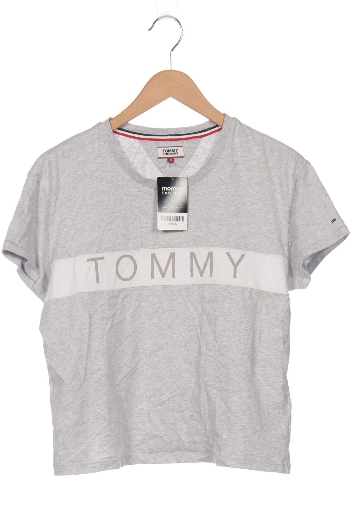 

Tommy Jeans Damen T-Shirt, grau, Gr. 36