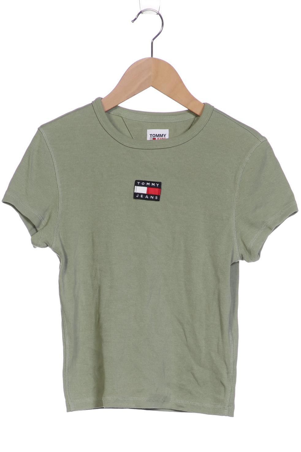 

Tommy Jeans Damen T-Shirt, grün, Gr. 36