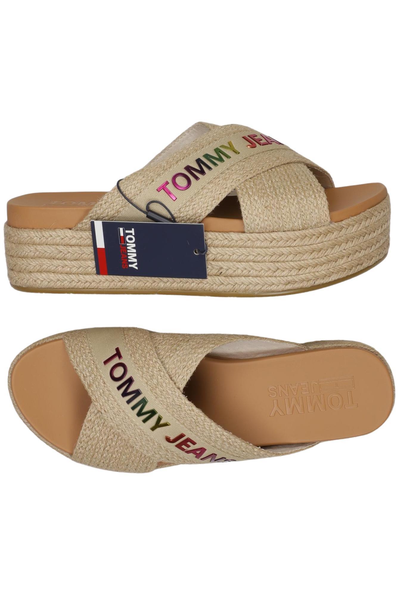 

Tommy Jeans Damen Sandale, beige, Gr. 40