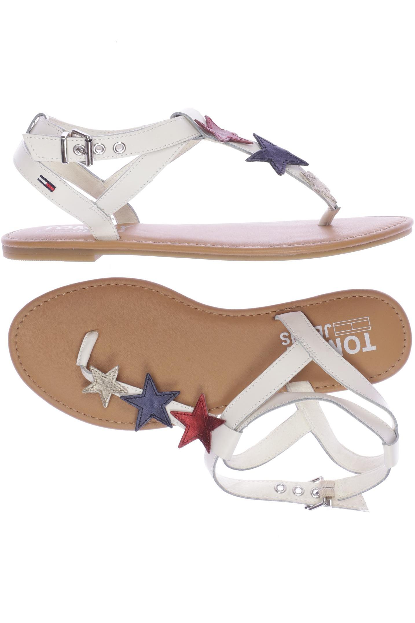 

Tommy Jeans Damen Sandale, weiß, Gr. 38