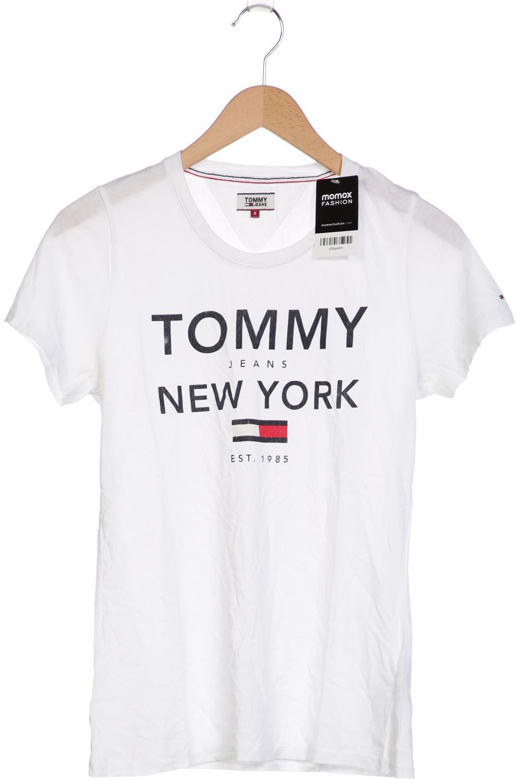 

Tommy Jeans Damen T-Shirt, weiß, Gr. 36