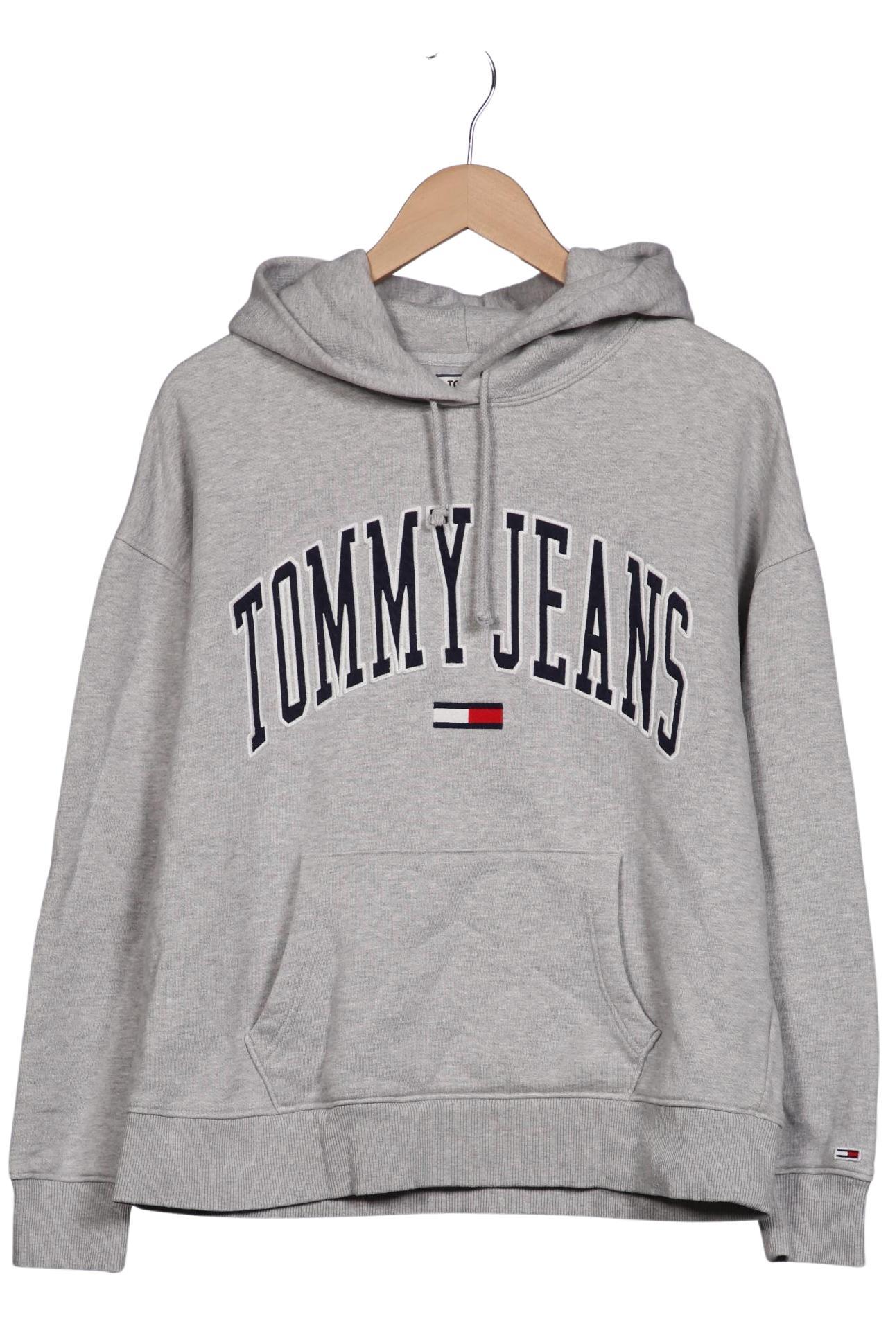 

Tommy Jeans Damen Kapuzenpullover, grau, Gr. 38