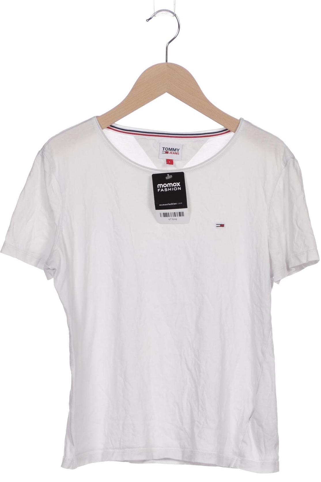 

Tommy Jeans Damen T-Shirt, weiß, Gr. 36
