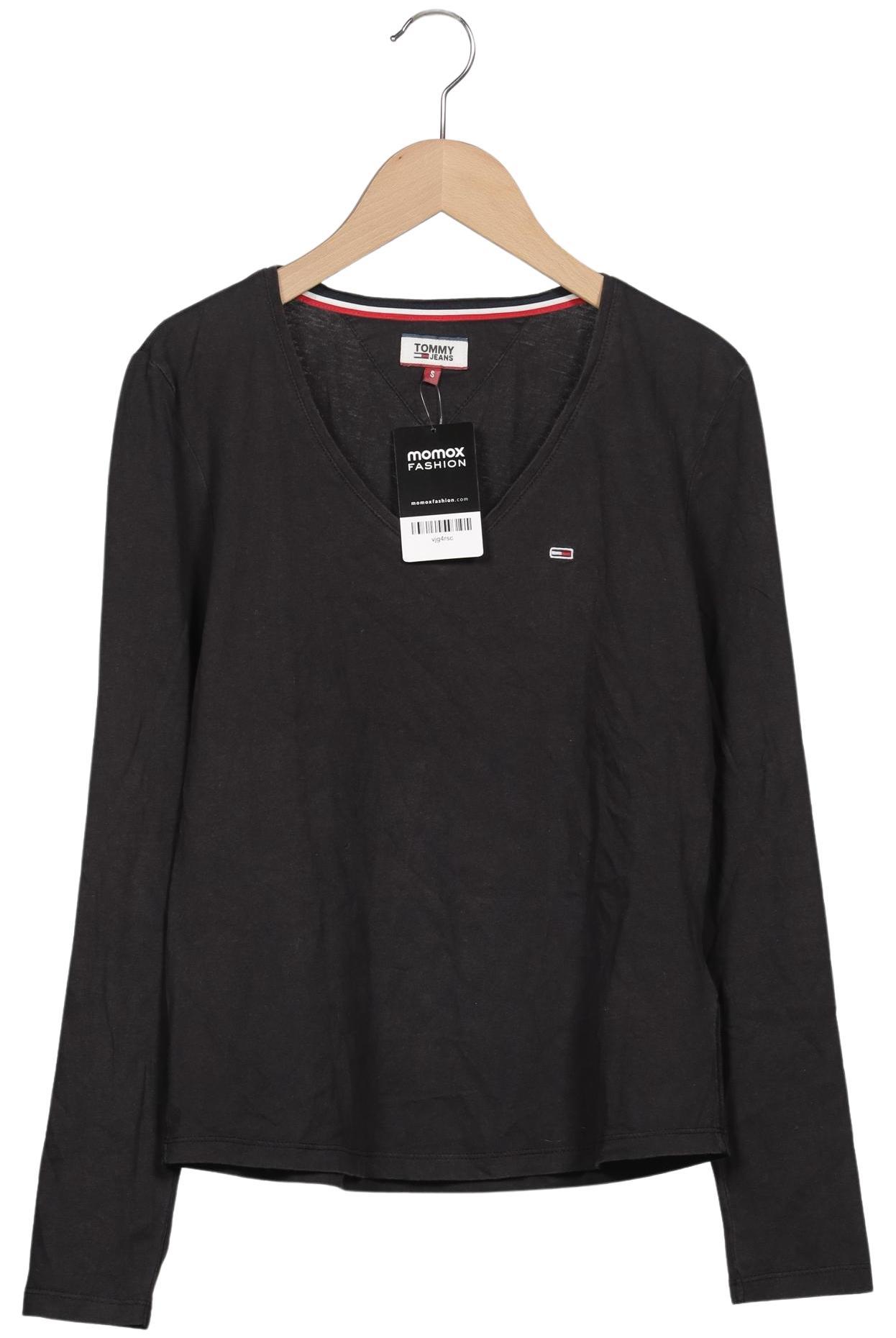 

Tommy Jeans Damen Langarmshirt, schwarz, Gr. 36