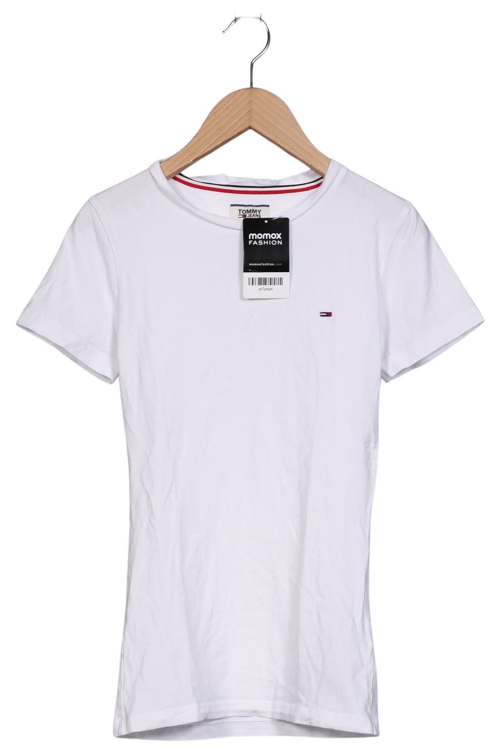 

Tommy Jeans Damen T-Shirt, weiß, Gr. 38
