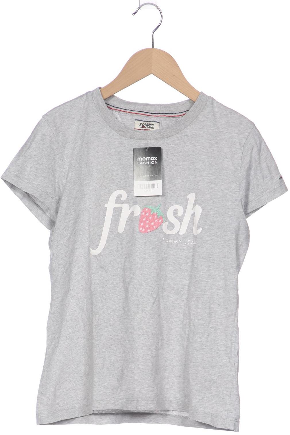 

Tommy Jeans Damen T-Shirt, grau, Gr. 34