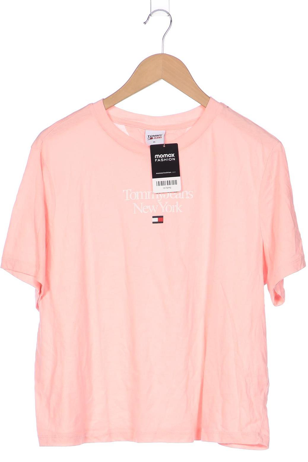 

Tommy Jeans Damen T-Shirt, pink, Gr. 44