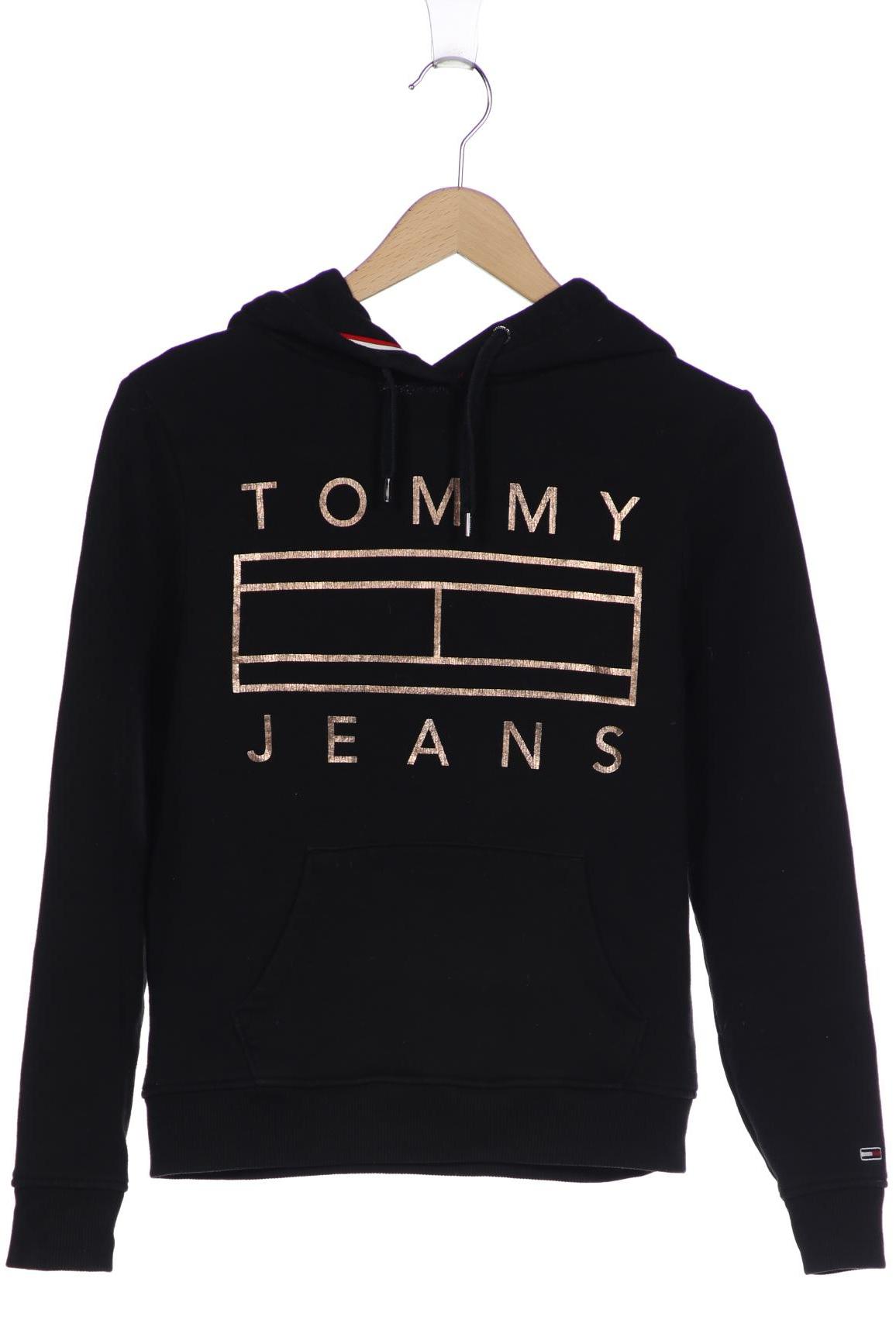 

Tommy Jeans Damen Kapuzenpullover, schwarz, Gr. 34