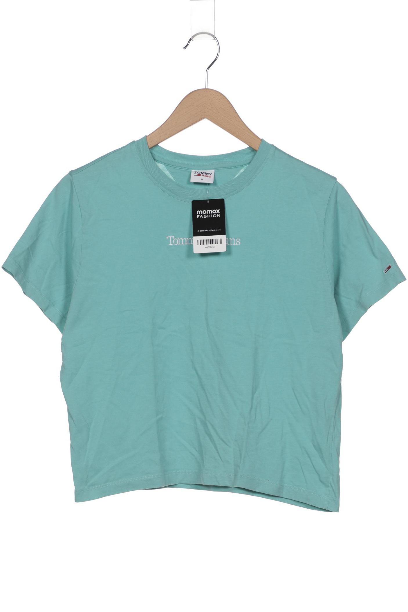 

Tommy Jeans Damen T-Shirt, türkis, Gr. 38