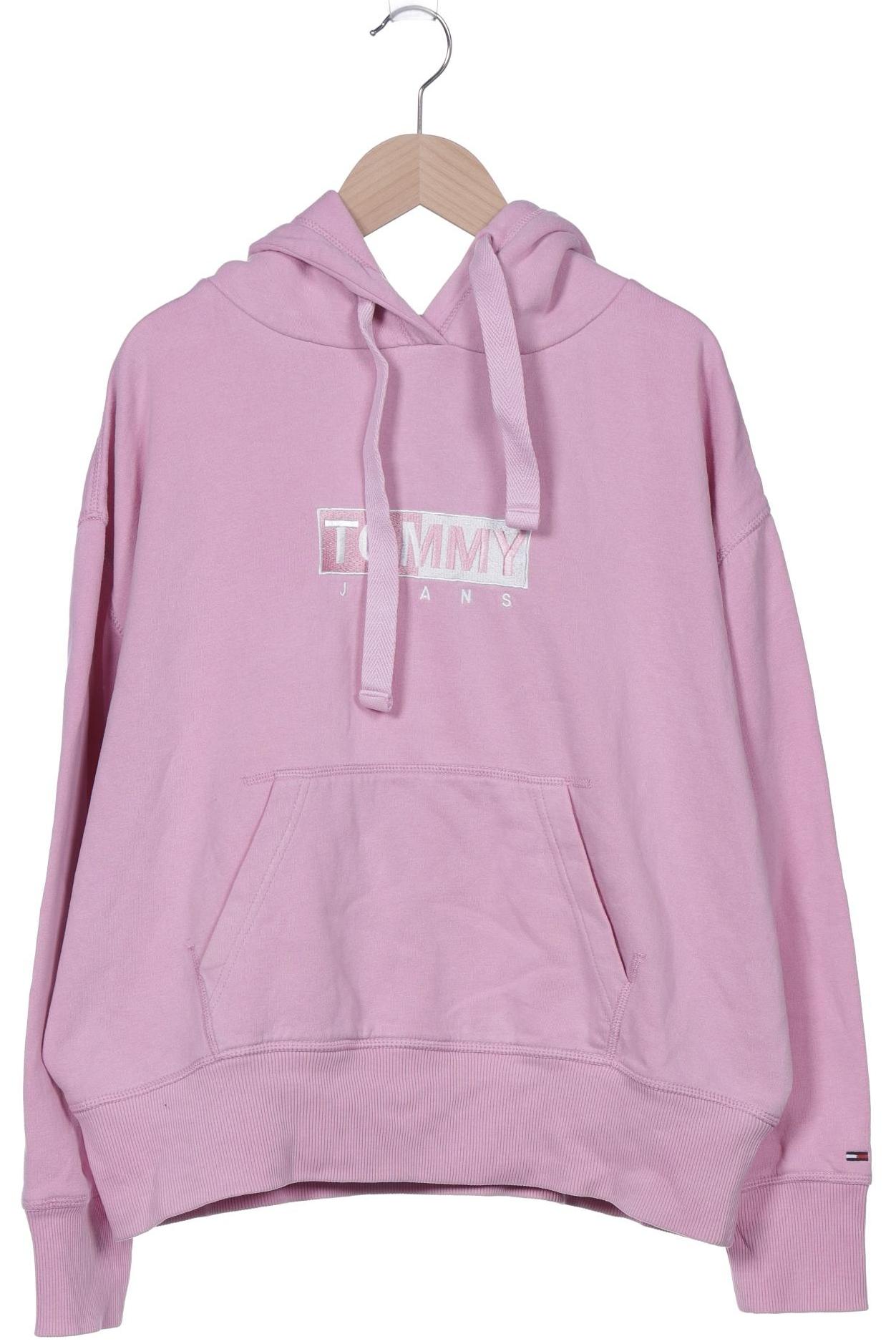 

Tommy Jeans Damen Kapuzenpullover, pink, Gr. 36