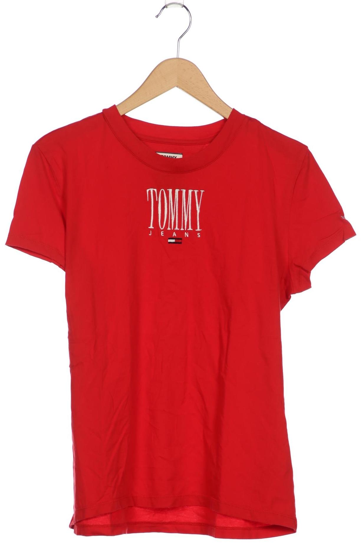 

Tommy Jeans Damen T-Shirt, rot, Gr. 44