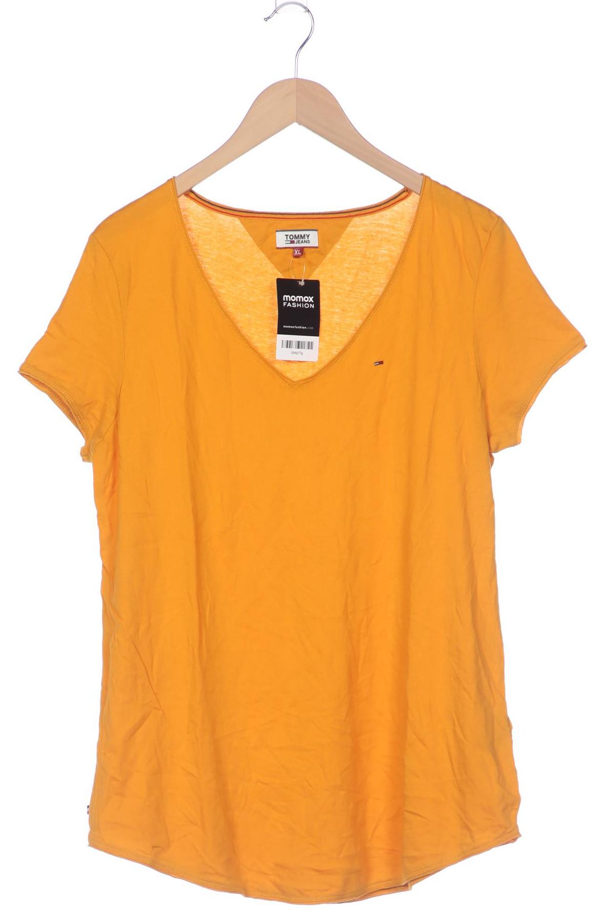 

Tommy Jeans Damen T-Shirt, gelb, Gr. 44