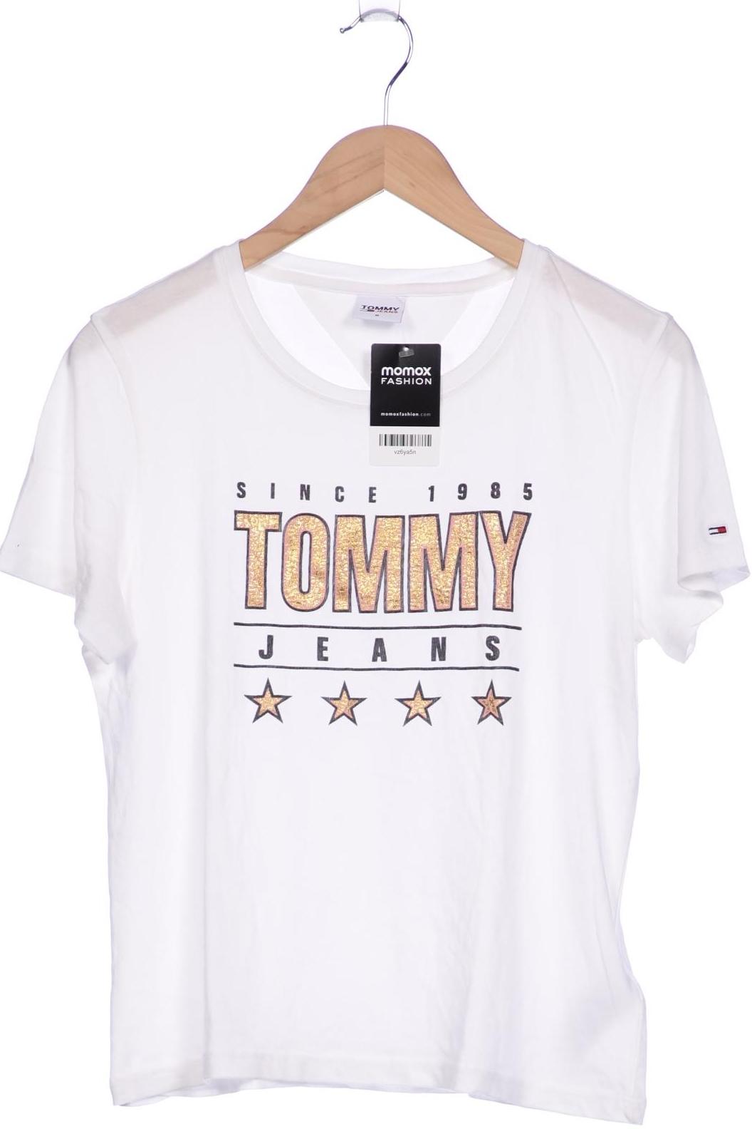 

Tommy Jeans Damen T-Shirt, weiß, Gr. 38
