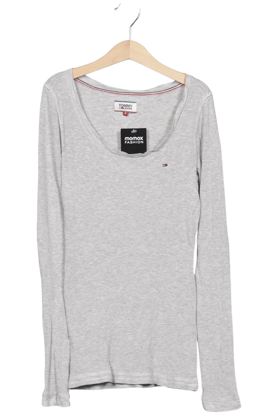 

Tommy Jeans Damen Langarmshirt, grau, Gr. 36