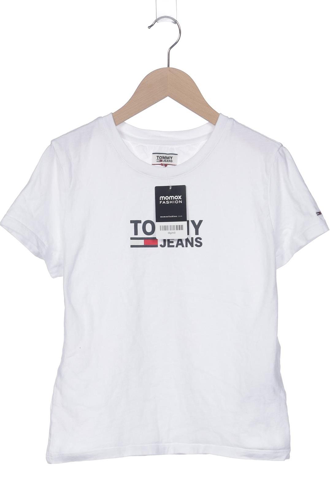 

Tommy Jeans Damen T-Shirt, weiß, Gr. 36