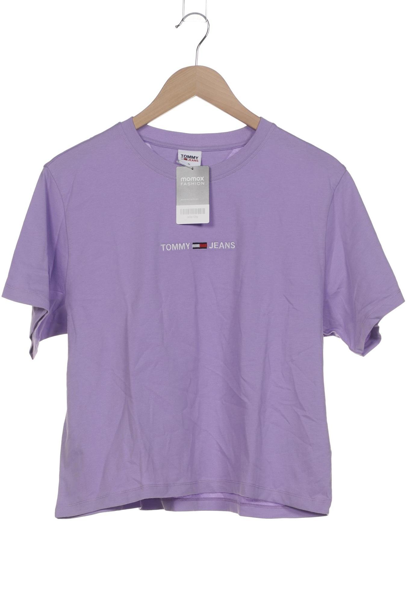 

Tommy Jeans Damen T-Shirt, flieder, Gr. 44