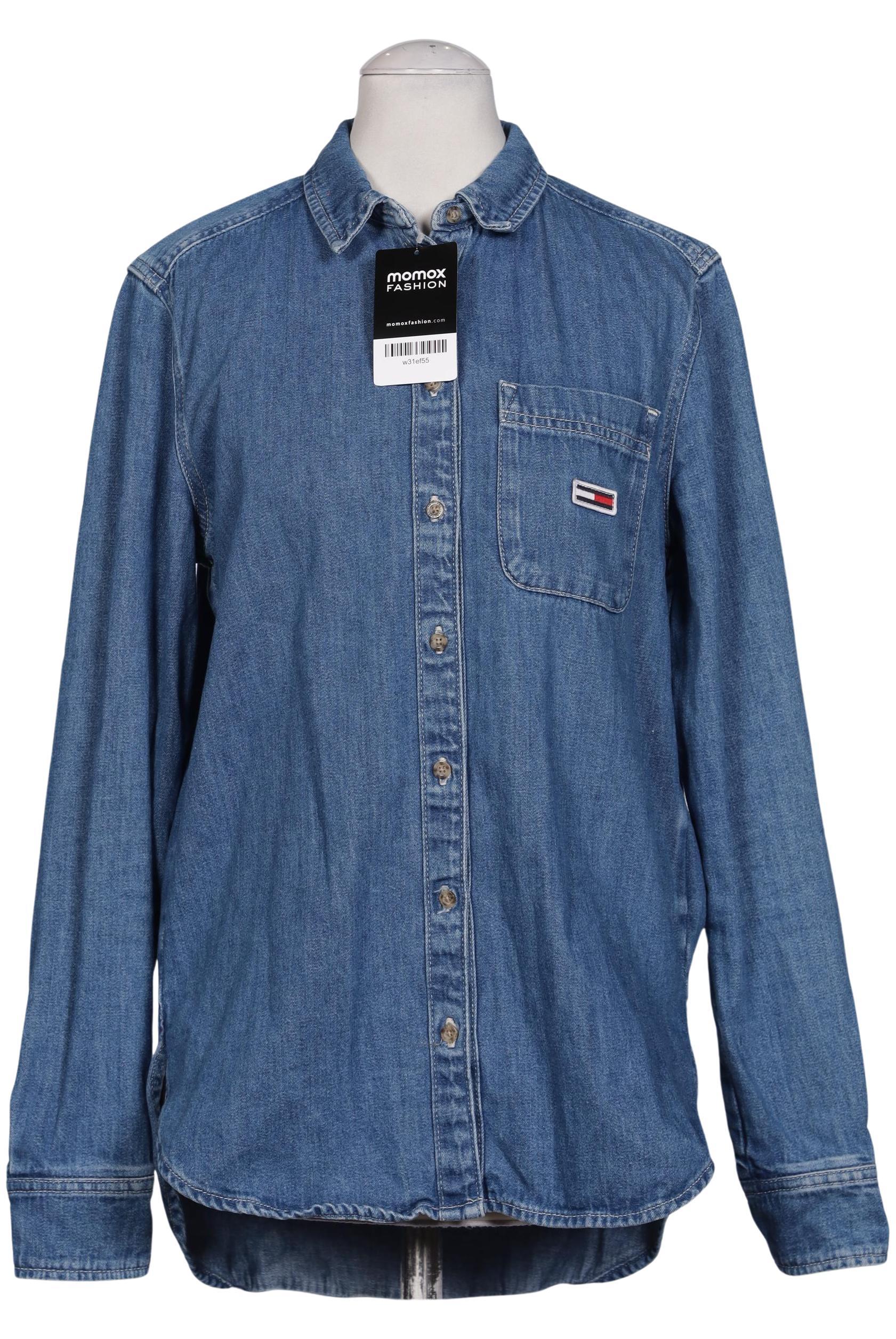 

Tommy Jeans Damen Bluse, blau, Gr. 34