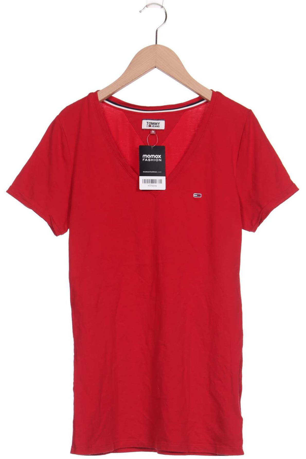 

Tommy Jeans Damen T-Shirt, rot, Gr. 38